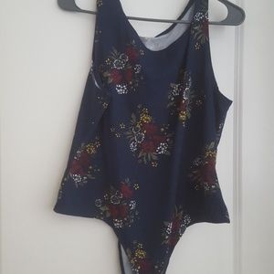 Floral unitard